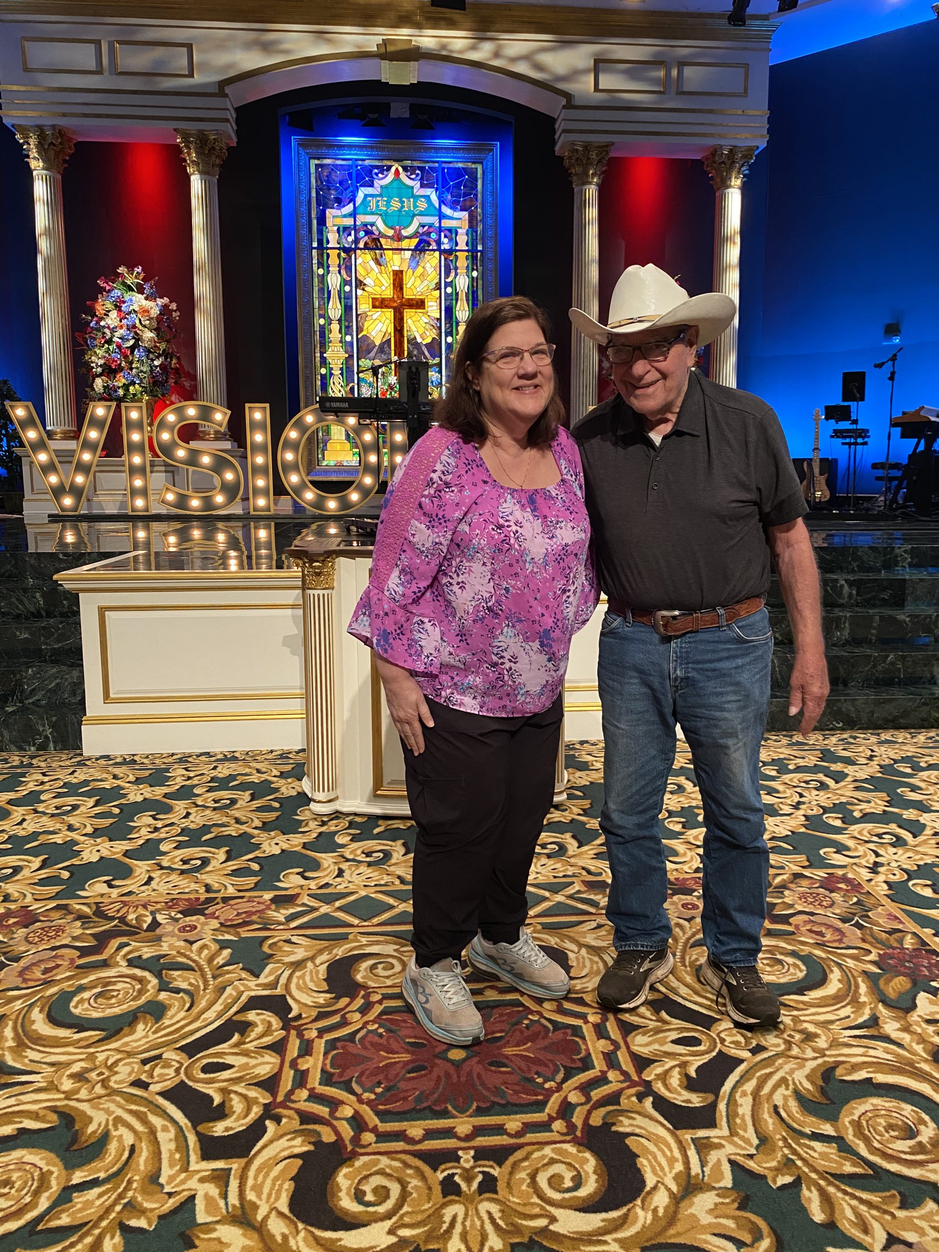 Pastor Danny and Donna Burns attend a Visionary Conference in Destrehan LA.</p>
<p>July 10-11, 2025